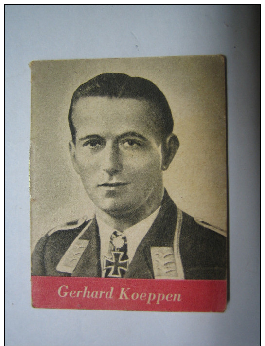 WHW-Reichsstrassensammlung, Tag Der Wehrmacht, RKT Gerhard Koeppen,  Tieste 548 - 1939-45