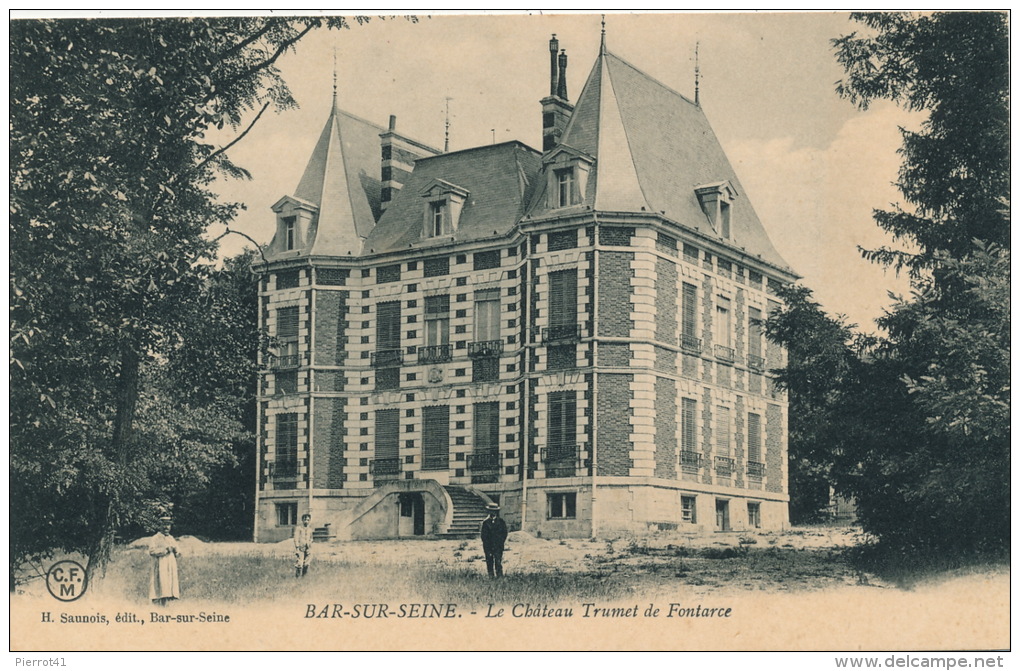 BAR SUR SEINE - Le Château TRUMET DE FONTARCE - Bar-sur-Seine