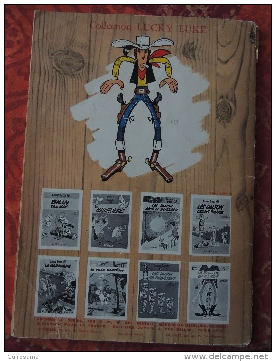 Morris Et Goscinny : Lucky Luke - N°19 : Les Rivaux De Painful Gulch - © 1966 - Ed. Dupuis - 46 P. Page De Pub Spirou - Lucky Luke