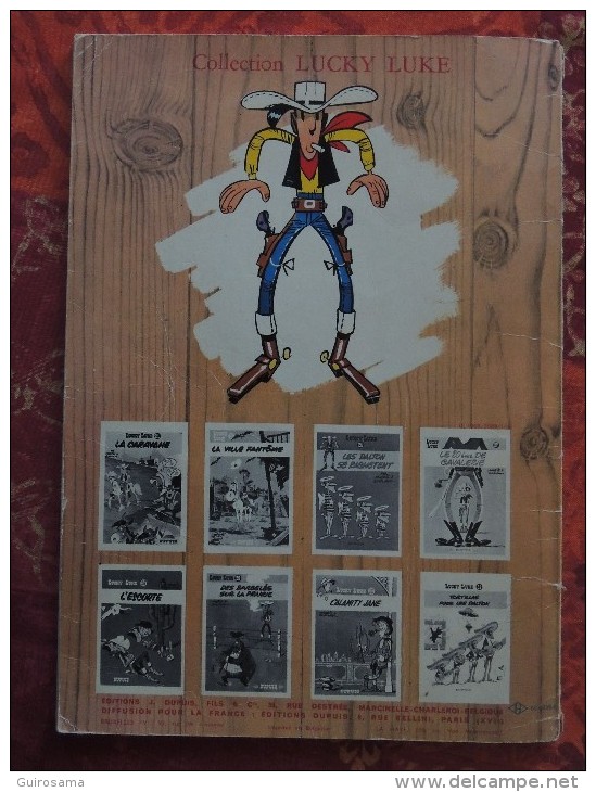 Morris Et Goscinny : Lucky Luke - N°24 : La Caravane - © 1968 - Edition Dupuis - 46 P. - Page De Pub Spirou - Lucky Luke