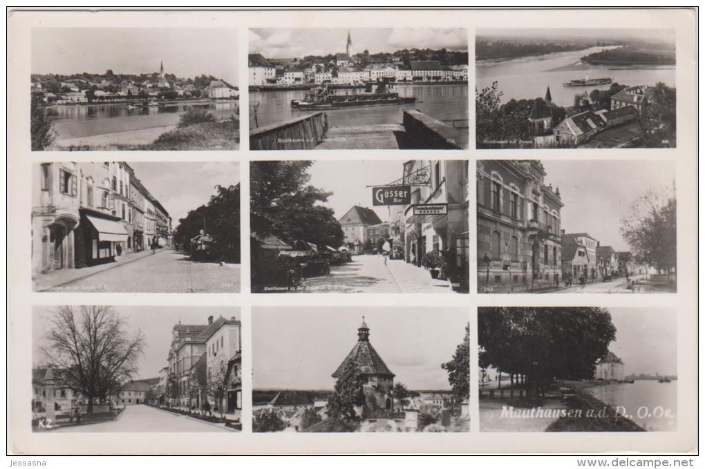 AK - Mauthausen - Mehrbild - Mit Gasthaus Und Strassenansichten - 1953 - Perg