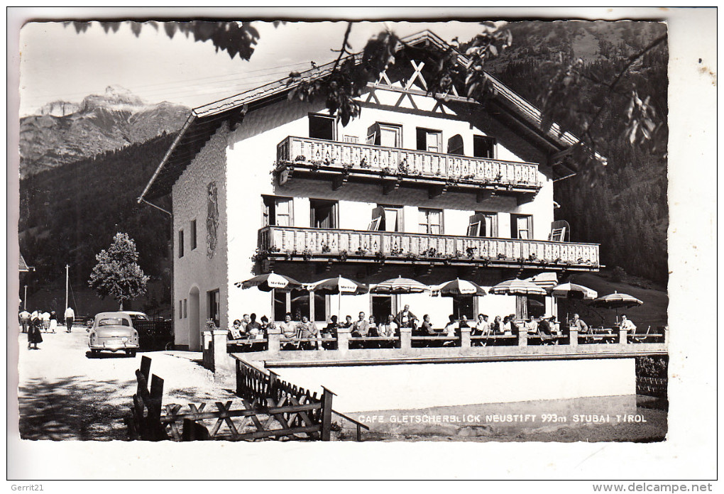 A 6167 NEUSTIFT Im Stubaital, Cafe Gletscherblick - Neustift Im Stubaital