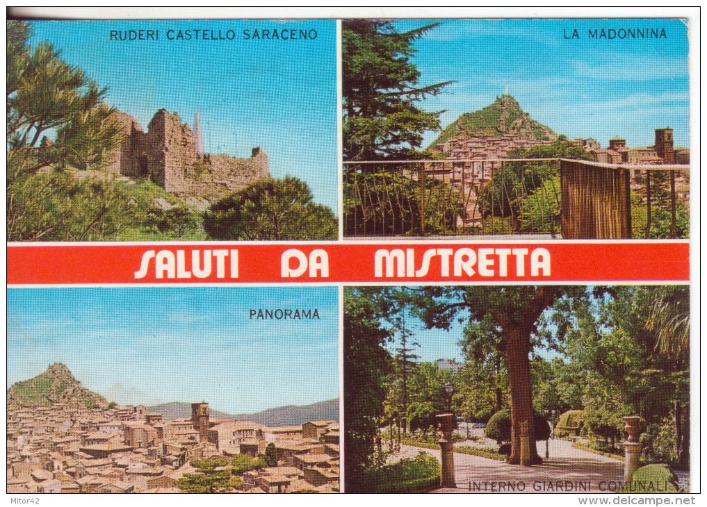 125-Saluti Da...Mistretta-Messina-Sicilia-v.1974 X Aci S.Antonio - Souvenir De...