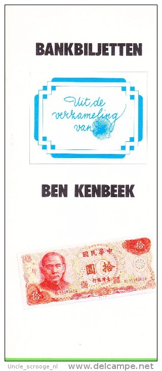 Uitg.: Postgiro Rijkspostspaarbank 1983 - "Bankbiletten" - Ben Kenbeek - Leuk - Andere & Zonder Classificatie