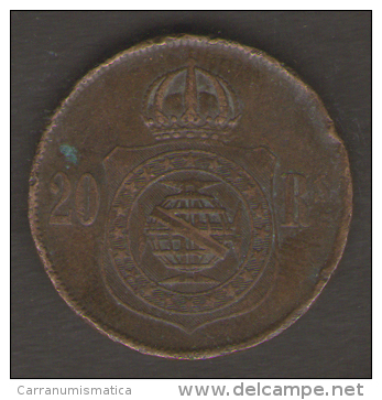 BRASILE 20 REIS 1868 - Brazil