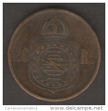 BRASILE 20 REIS 1869 - Brasile