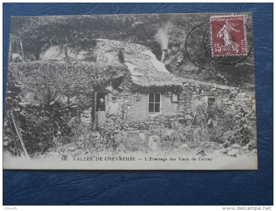 Vallée De Chevreuse  L'Ermitage Des Vaux De Cernay - Animée - Ed. Fortin 88 - Circulée 1927 - L210 - Vaux De Cernay