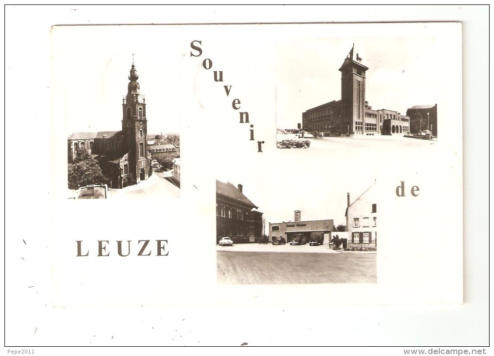 CPA Belgique LEUZE En HAINANT : Souvenir De Leuze : Multivues - 3  - - Leuze-en-Hainaut