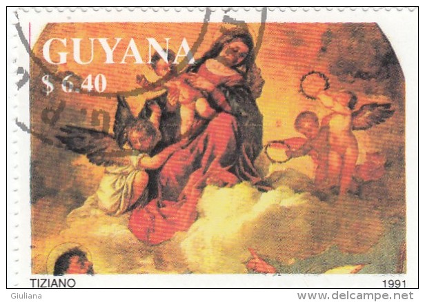 Guyana Britannica - 1 Val. Used  Tiziano - Britisch-Guayana (...-1966)