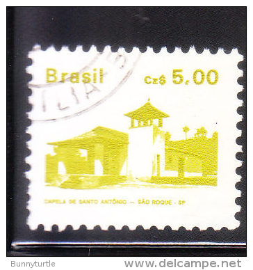 Brazil 1986-88 St Anthony's Chapel 5cz Used - Oblitérés