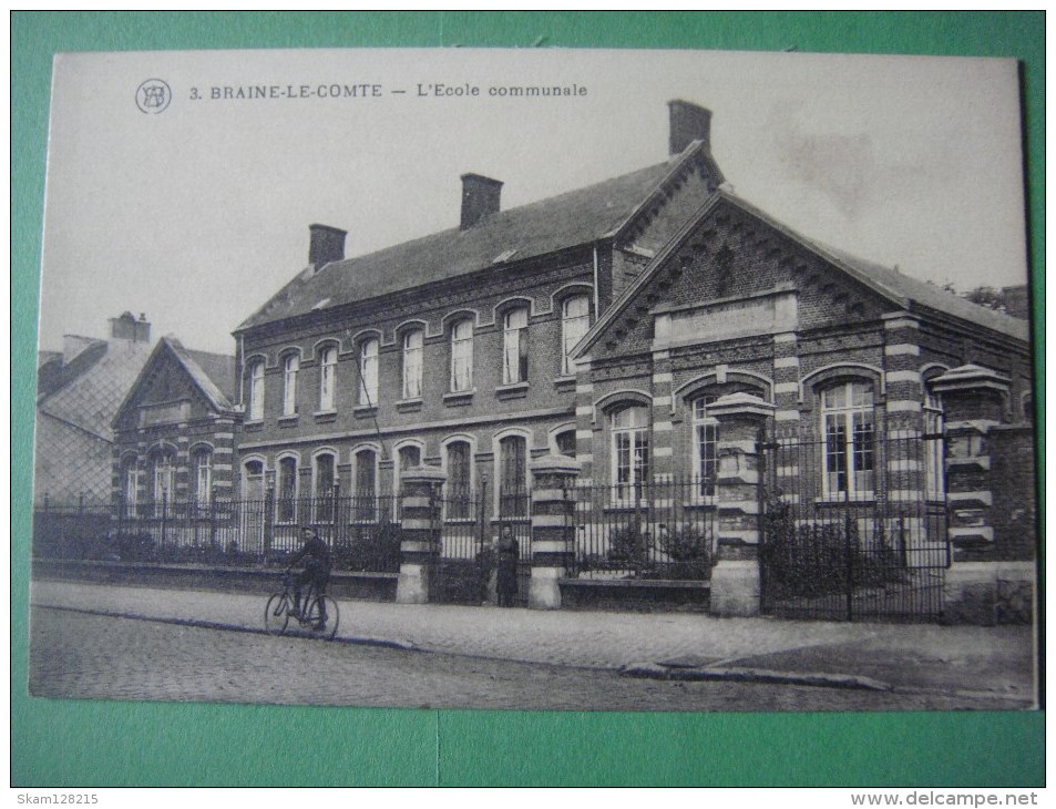 BRAINE - LE - COMTE -- L'école Communale - Braine-le-Comte