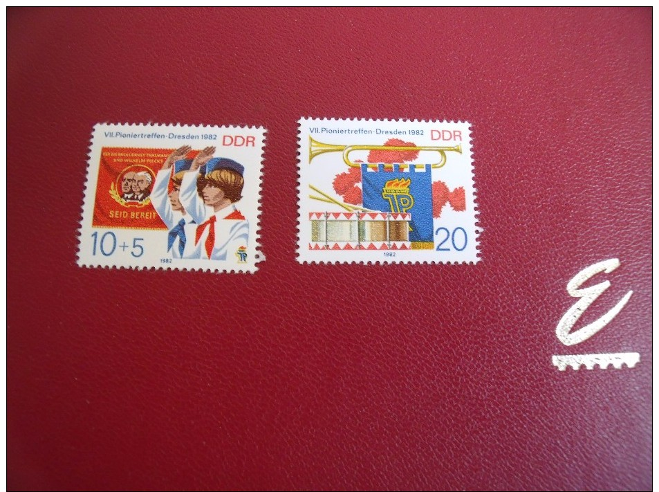 Timbres  D D R  Année 1982   Miichel    Neuf * * N°  2724 / 25 - Ungebraucht