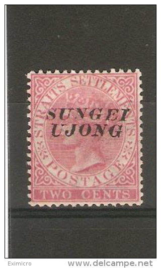 MALAYA NEGRI SEMBILAN (SUNGEI UJONG) 1885-90 2c SG 38 LIGHTLY MOUNTED MINT Cat £60 - Negri Sembilan