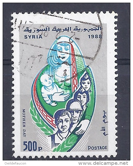 SYRIE - Yvert - 820 - Cote 1,75 € - Muttertag