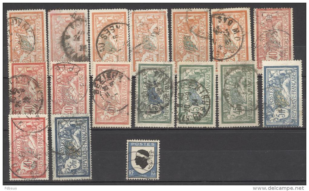 TIMBRES DIFFERENTS  - STAMPS  - ZEGELS -  NA TE ZIEN  - A VOIR POUR LES SPECIALISTES. - SEE VOIR DESCRIPTION  YT NRS - Collections