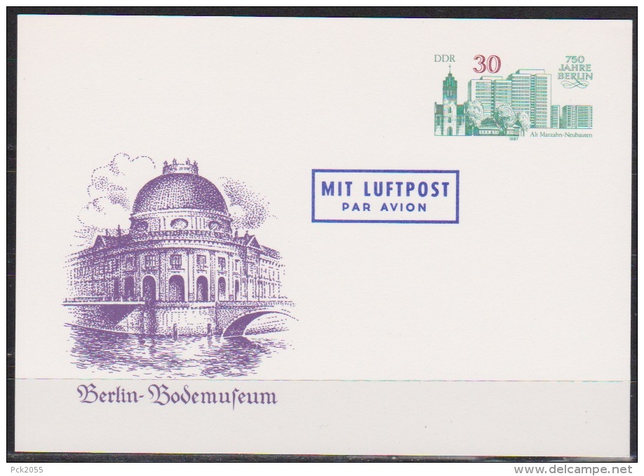 DDR Ganzsache 1987 MiNr. P 97 Ungelaufen Luftpost  ( D 1732 ) - Postcards - Mint