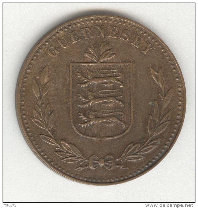 8 Doubles - Guernesey - 1945 TTB+ - Guernsey