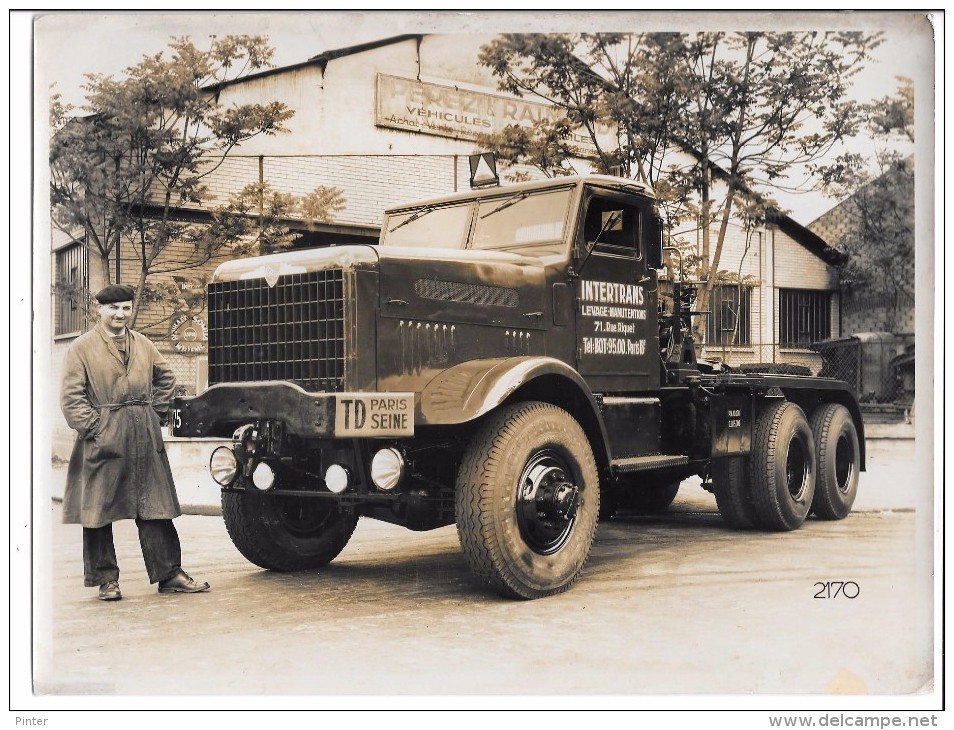 CAMION Levage-manutentions INTERTRANS - 71 Rue Riquet - Paris - Camions & Poids Lourds