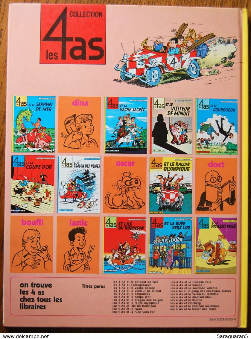 BD LES 4 AS - 21 - Les 4 As Et Le Trésor Des Tsars - EO 1983 - 4 As, Les