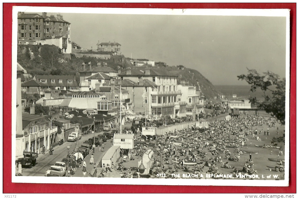 EZN-22 Ventnor Isle Of Wight, The Beach Esplanade. Used In 1959 - Autres & Non Classés