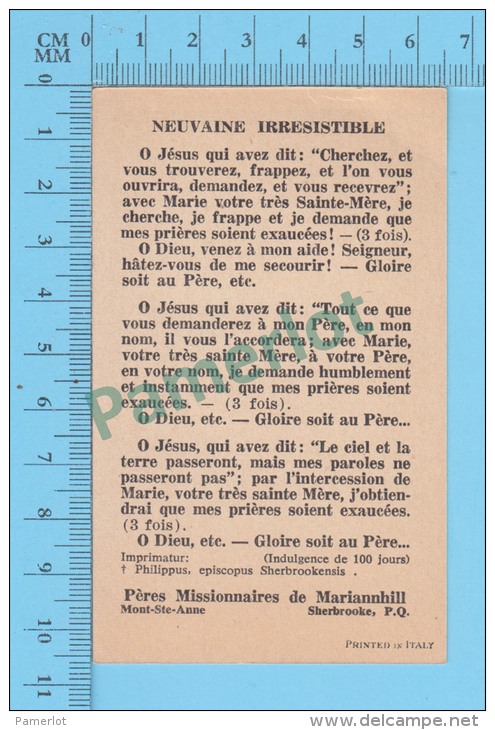 Alinari Serie B -72 ( Mater Christi,   Cignani )  Holy Cards Santino Image Pieuse 2 Scans - Images Religieuses