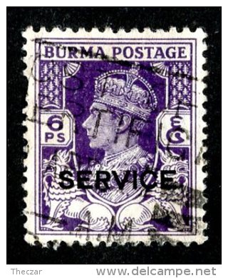 1552x)  Burma 1946 - Sc # O-29 Used  ( Catalogue $2.75) - Birmanie (...-1947)