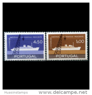 PORTUGAL 1958 - Scott# 838-9 Merchant Marine Set Of 2 MNH - Ungebraucht