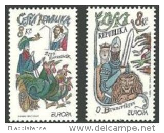 1997 - Ceca Repubblica 144/45 Europa ---- - Unused Stamps