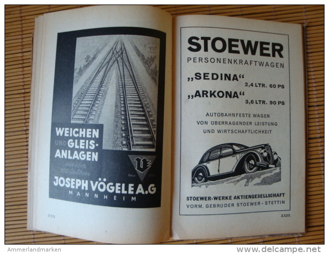 1941 Kalender des Deutschen Metall Arbeiters, Verlag DAF, Berlin, 328 Seiten + 71 Seiten alte Werbung, Fahrrad, Auto usw