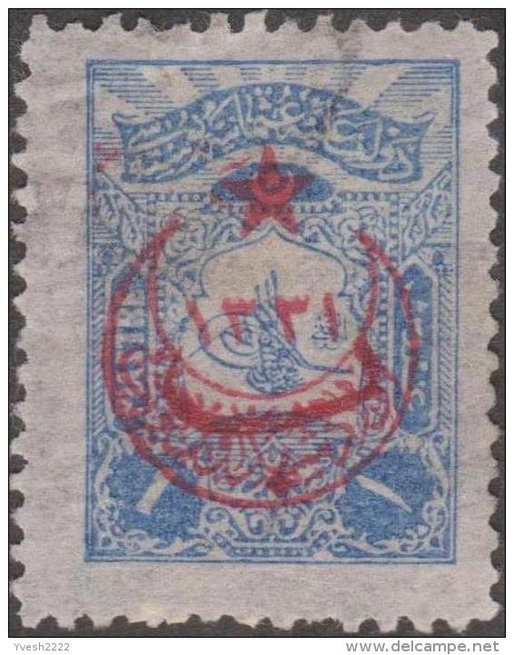 Turquie 1915, petit lot de timbres surchargés, neufs et oblitérés