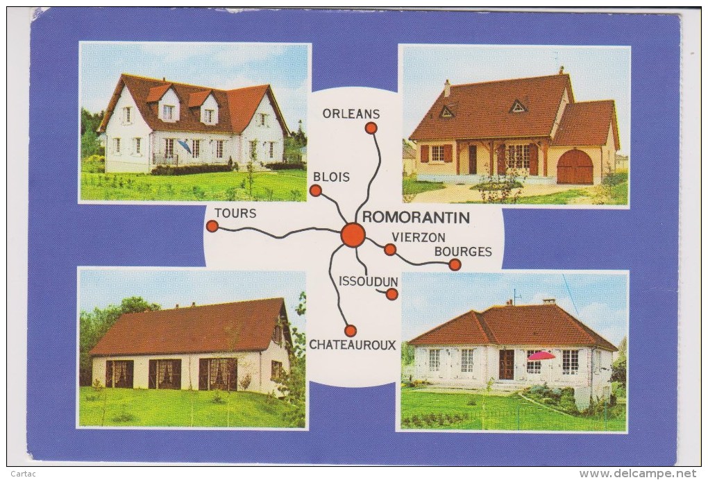 D18 - LE PAVILLON MODERNE - ROMORANTIN/VIERZON/BOURGES/ISSOUDUN/CHATEAUROUX/TOURS/BLOIS ET ORLEANS - Bourges