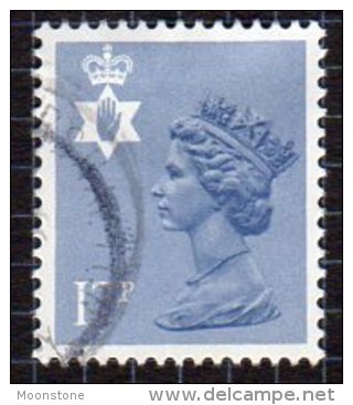 GB N. Ireland 1971-93 17p Grey Blue Regional Machin, Used (SG43) - Irlanda Del Norte