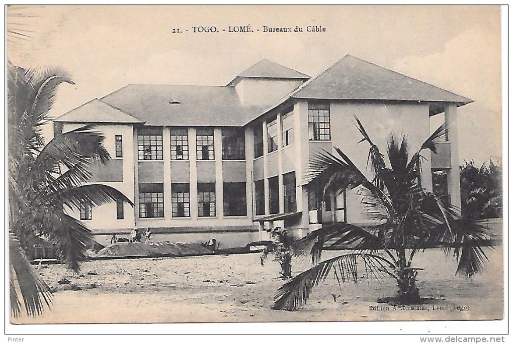 TOGO - LOME - Bureaux Du Câble - Togo