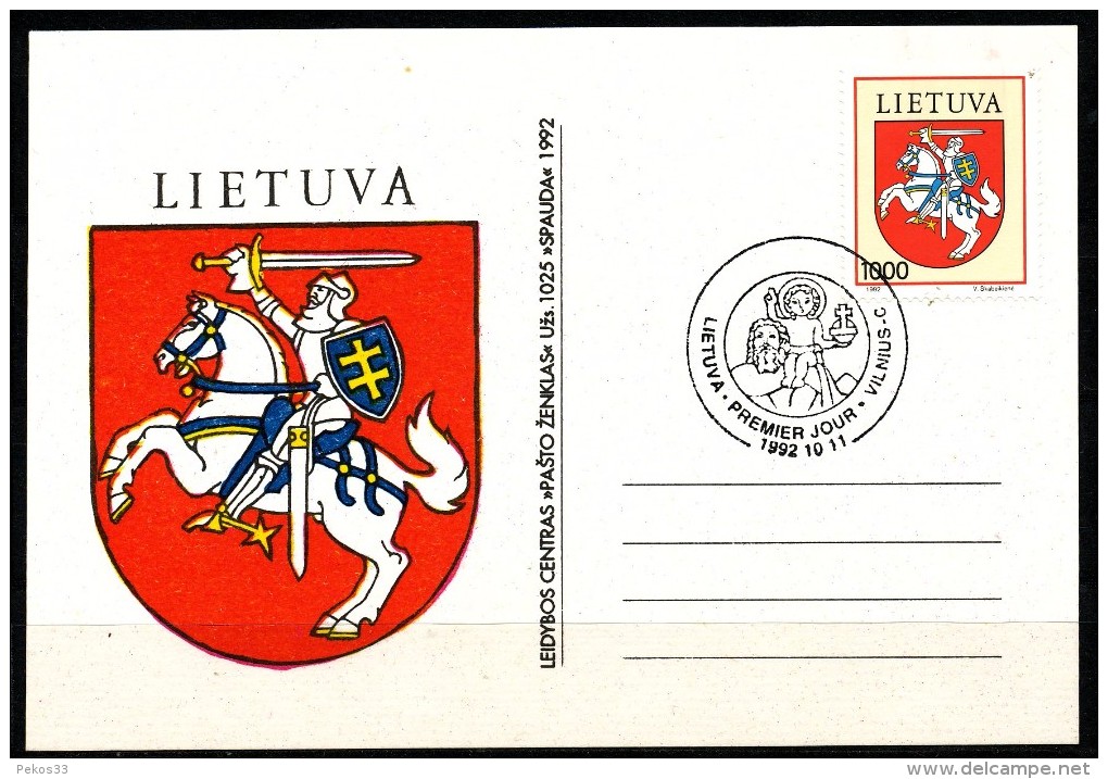 Litauen  - FDC  -  Mi.Nr.   505 - 507 - Lithuania