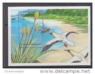 St. Vincent Aloa Vera / Birds M/s ** Mnh (23763A) - St.-Vincent En De Grenadines