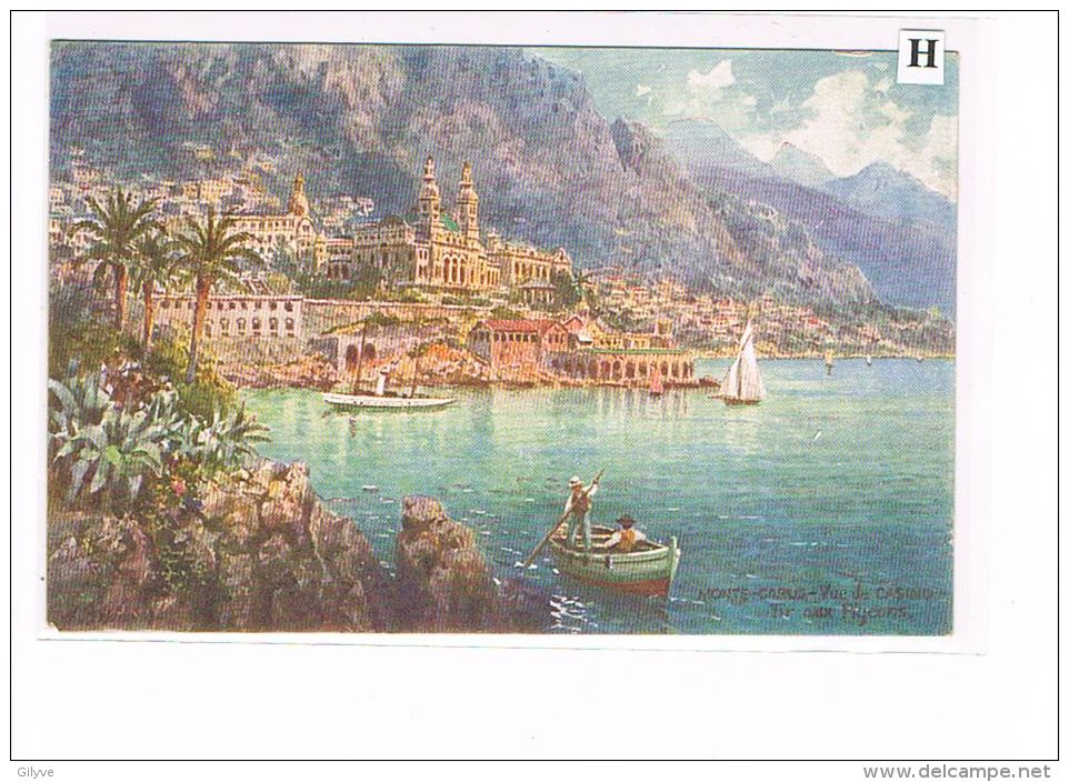 CPA- Monaco - Monte Carlo - Vue Du Casino.Tir Aux Pigeons -           (119) - Monte-Carlo