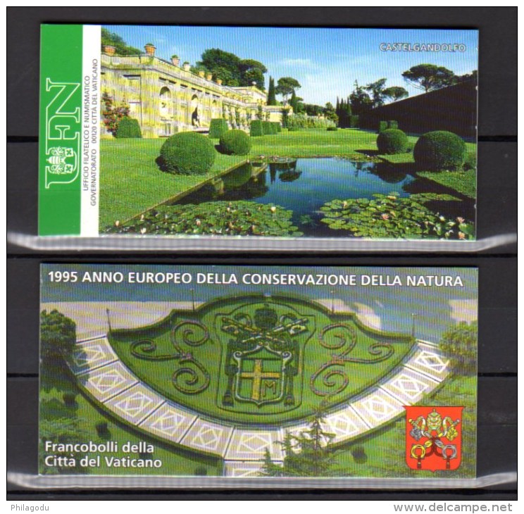 1995  Année Conservation De La Nature, 4 X  C 1008**, Cote 48 €, - Carnets