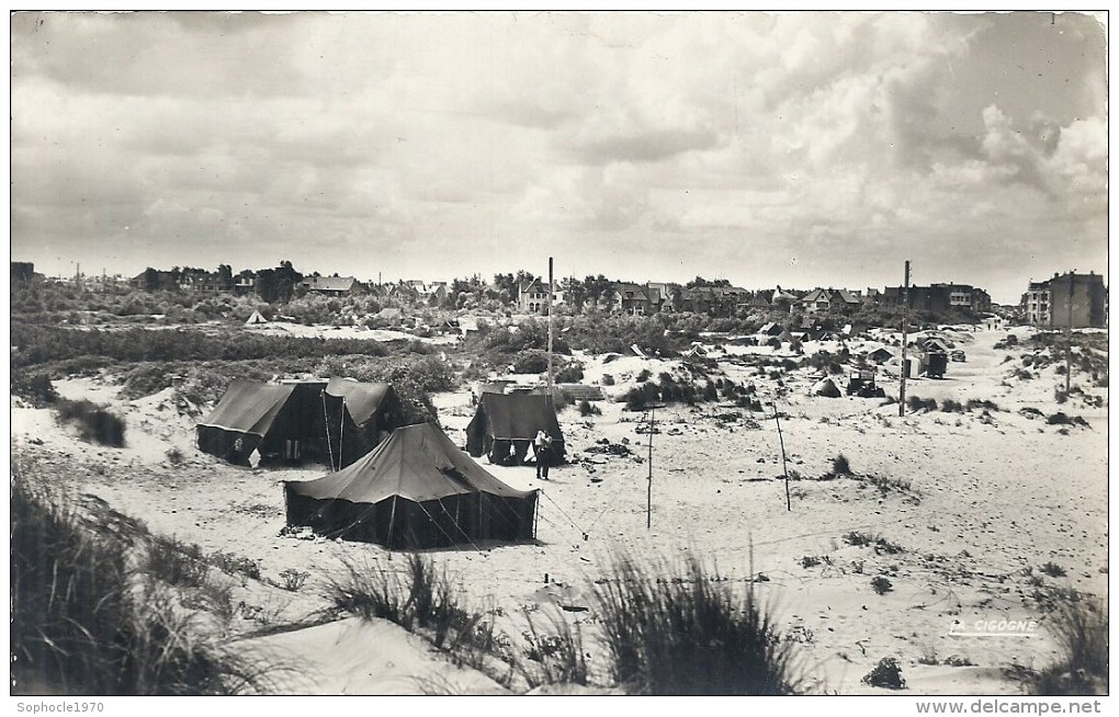 NORD PAS DE CALAIS - 59 - NORD - BRAY DUNES - Terrain Dez Camping Dans Les Dunes - Bray-Dunes