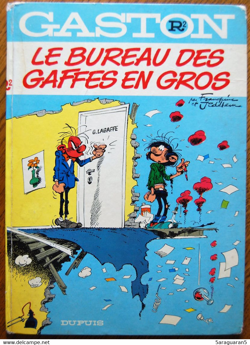 BD GASTON - R2 - Le Bureau Des Gaffes En Gros - EO 1972 - Gaston