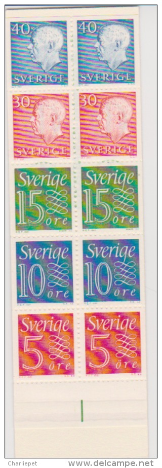 Sweden Scott # 669c Complete Booklet MNH Catalogue $4.00 - 1951-80