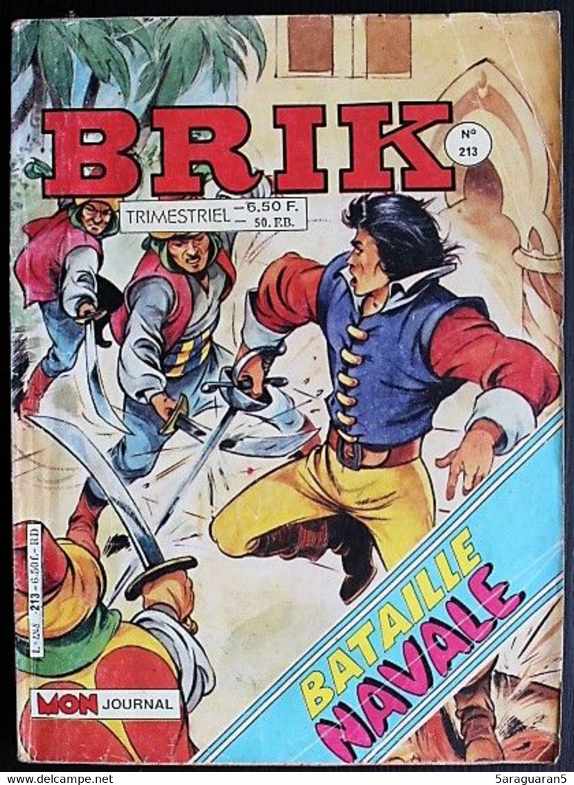 BD BRIK - 213 - Le Fantôme De Zoraïda - EO 1986 - Brick