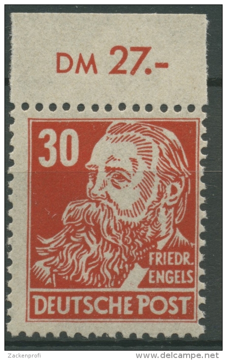 SBZ Allgemeine Ausgabe 1948 Persönl. Mit Borkengummi 222 By Oberrand Postfrisch - Mint