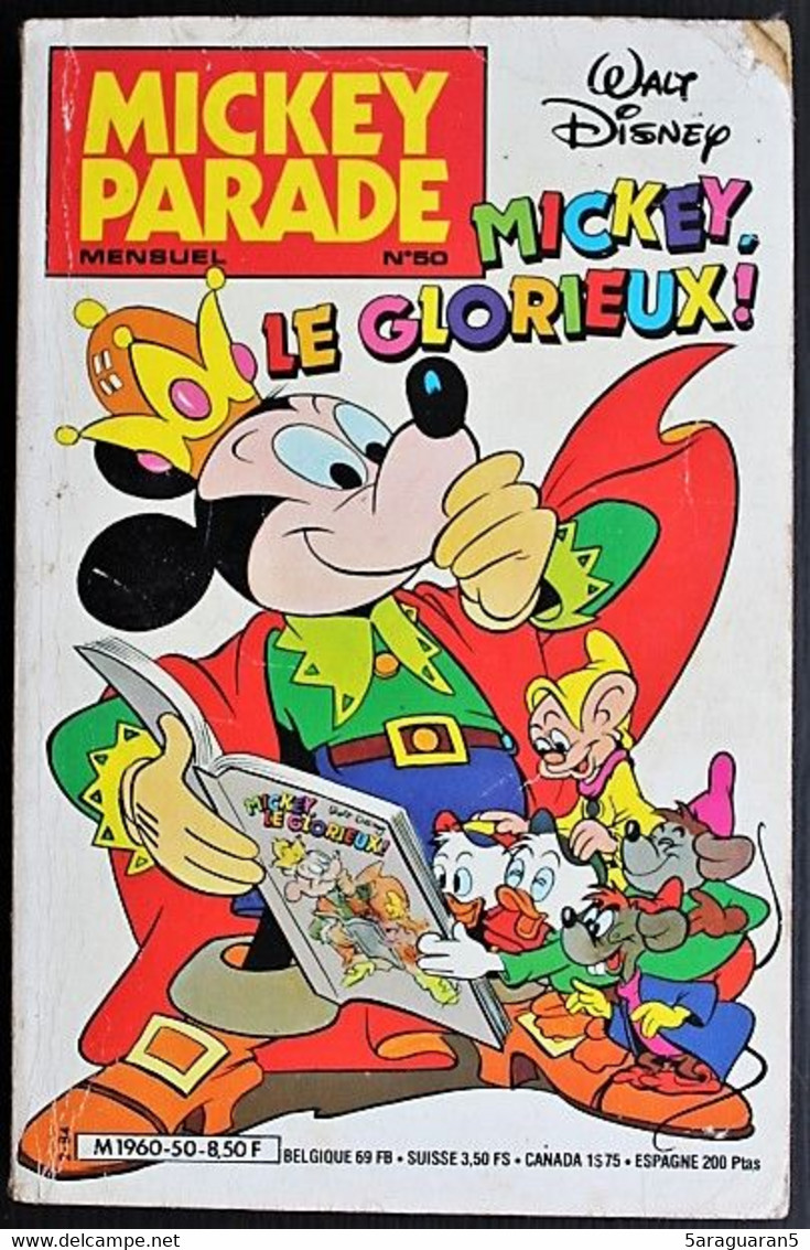 BD MICKEY PARADE - N° 50 - Mickey, Le Glorieux ! - Mickey Parade