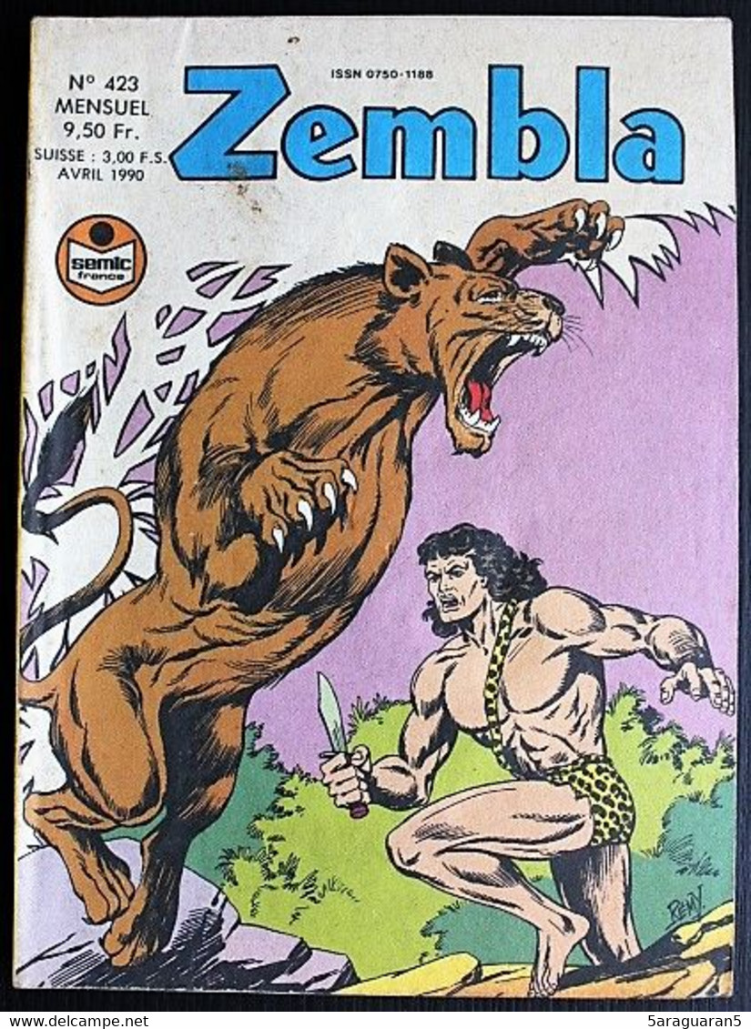 BD PETIT FORMAT ZEMBLA - 423 - Les Invincibles - EO 1990 - Zembla