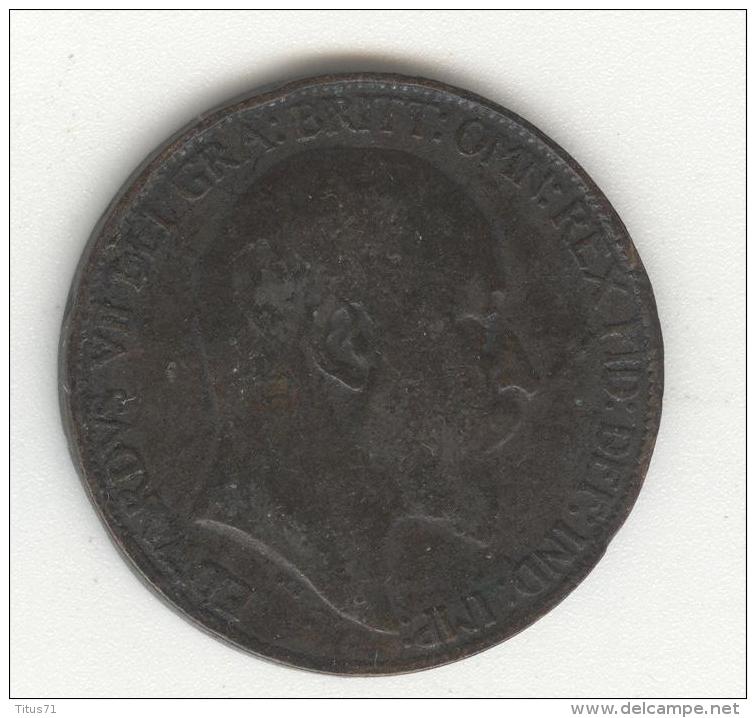 1/2 Penny Grande-Bretagne / Great Britain 1902 Edouard VII / Edward VII - C. 1/2 Penny