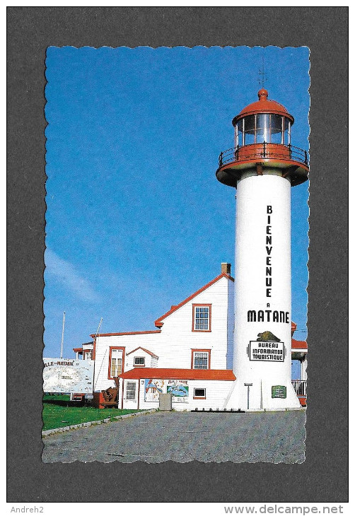 PHARES - LIGHTHOUSES - LE VIEUX PHARE DE MATANE - THE OLD LIGHTHOUSE OF MATANE - PHOTO SERGE PAYEUR - Phares