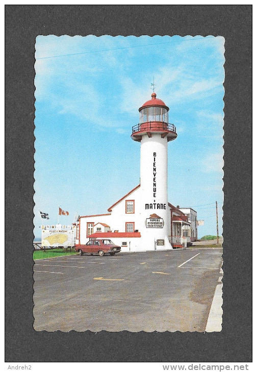 PHARES - LIGHTHOUSES - LE VIEUX PHARE DE MATANE - THE OLD LIGHTHOUSE OF MATANE - PHOTO SERGE PAYEUR - Phares