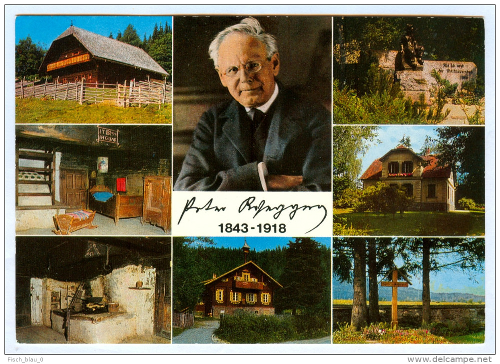 2) AK Steiermark 8671 Alpl Bei Krieglach Peter Roseggers Geburtshaus Rauchkuchl B. Waldheimat Steiermark Österreich - Krieglach