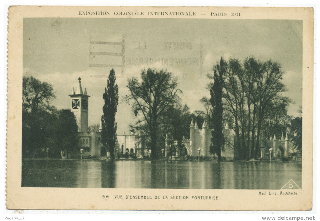 Exposition Coloniale Internationale, Paris 1931, Vue D'Ensemble De La Section Portugaise - Ausstellungen