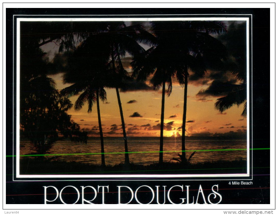 (891) Australia - QLD - Port Douglas At Sunset And Coconut Tree - Far North Queensland